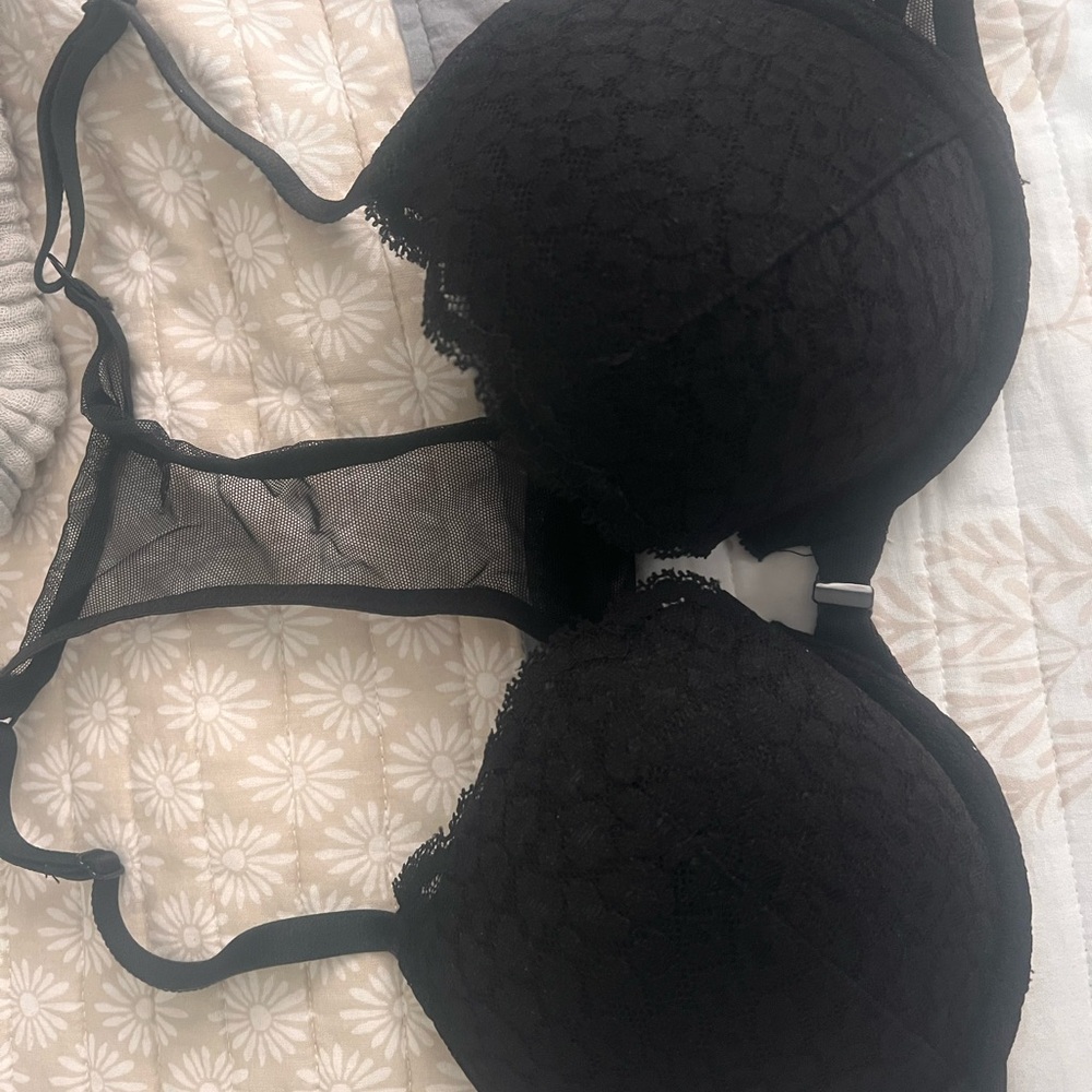 Victoria's Secret Black Lace Bra